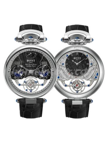 播威AIRS028男表-黑色表带/表径46mm