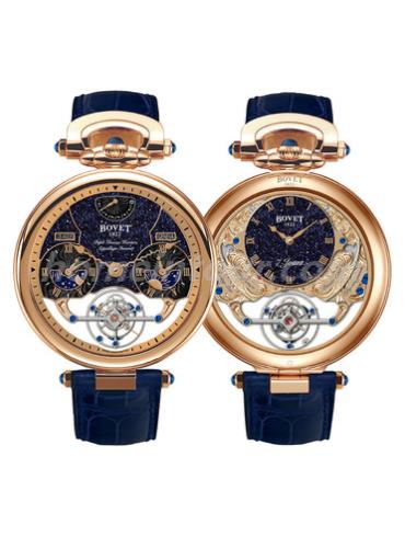 播威AIRS025男表Fleurier Grandes Complications系列-蓝色表带/表径46mm