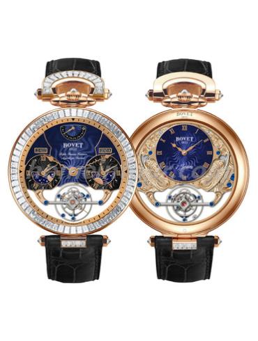 播威AIRS007-SB123男表Fleurier Grandes Complications系列-黑色表带/表径46mm