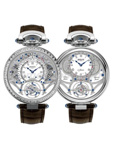 播威AIQPR002-SB1男表Fleurier Grandes Complications系列-黑色表带/表径46mm