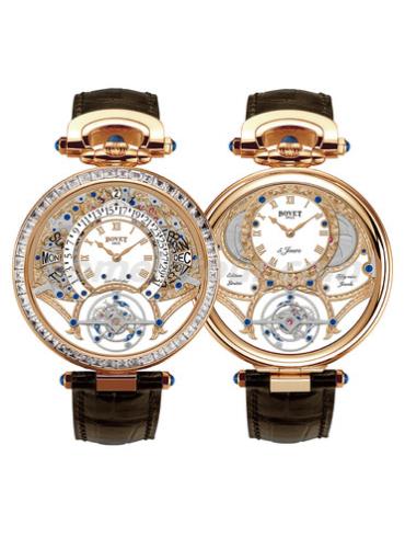 播威AIQPR001-SB1男表Fleurier Grandes Complications系列-黑色表带/表径46mm