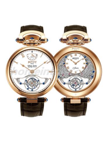 播威AIF0T015-GO男表Fleurier Grandes Complications系列-黑色表带/表径45mm