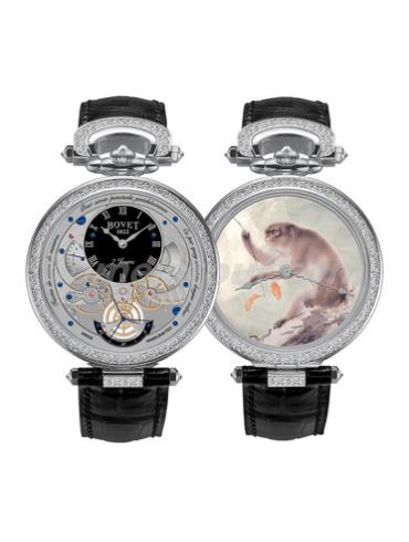 播威AI43510-C12346男表Fleurier Complications系列-黑色表带/表径43mm