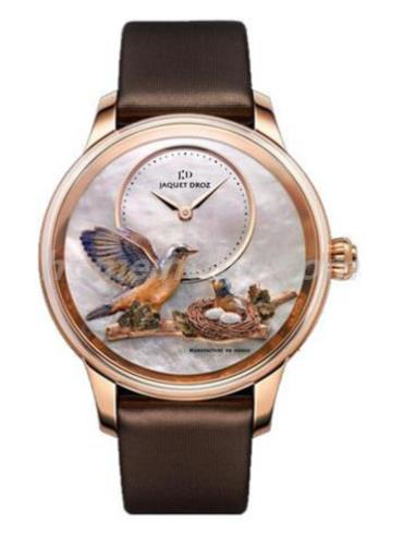 雅克德罗J005023571男表Les Ateliers D’art系列-棕色表带/表径41mm