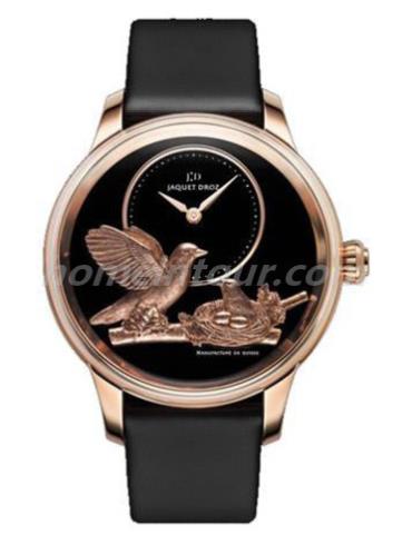 雅克德罗J005023570男表Les Ateliers D’art系列-黑色表带/表径41mm