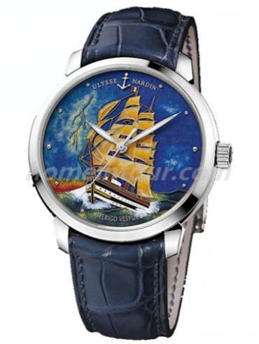 雅典8150-111-2_AV女表Classico经典系列-蓝色表带/表径40mm