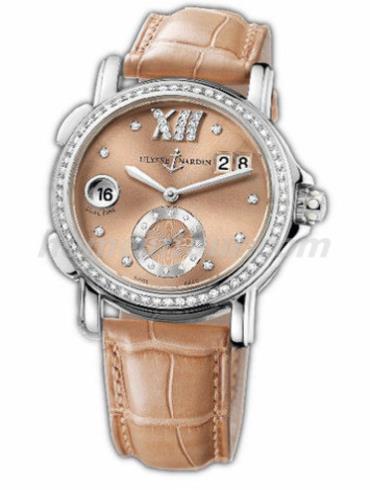 雅典243-22B_30-09女表女装复杂功能腕表系列-棕色表带/表径37mm