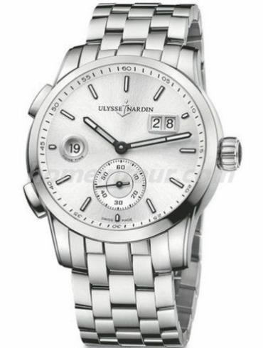 雅典3343-126-7_91男表-银色表带/表径42mm