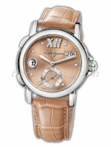 雅典243-22_30-09女表女装复杂功能腕表系列-棕色表带/表径37mm