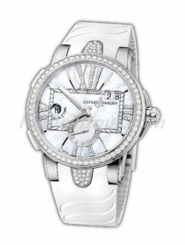 雅典243-10B-3C_391女表女装复杂功能腕表系列-白色表带/表径40mm