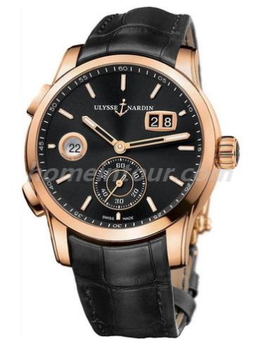 雅典3346-126_92男表-黑色表带/表径42mm