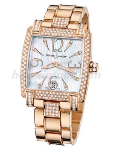 雅典136-91AC-8C_691女表Classico经典系列-金色表带/表径34x35.4mm