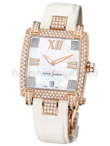 雅典136-91AC_301女表Classico经典系列-白色表带/表径34x35.4mm