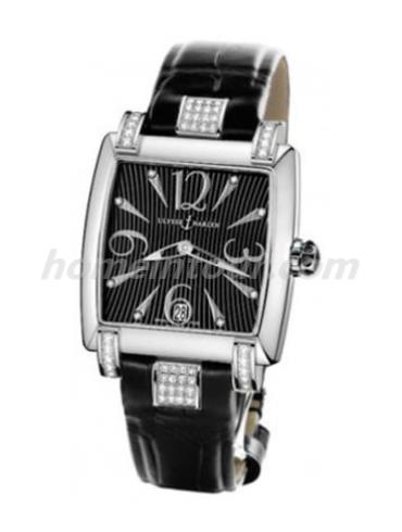 雅典133-91C_06-02女表Classico经典系列-黑色表带/表径34x35.4mm