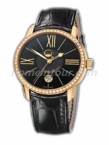 雅典8296-122B-2_42男表Classico经典系列-黑色表带/表径40mm