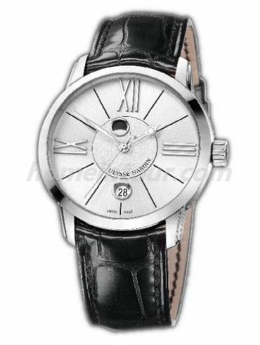 雅典8293-122-2_41男表Classico经典系列-黑色表带/表径40mm