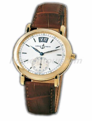 雅典346-22女表珍贵独特机械腕表系列-棕色表带/表径37mm