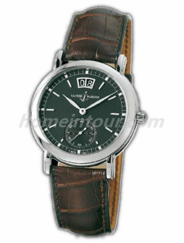 雅典343-22-92女表珍贵独特机械腕表系列-棕色表带/表径37mm