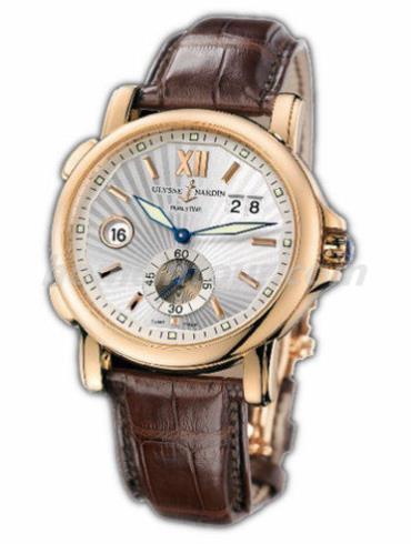 雅典246-55_31男表复杂功能机械腕表系列-棕色表带/表径42mm