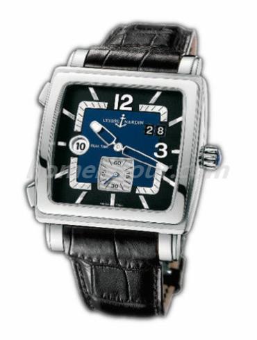 雅典243-92_632男表复杂功能机械腕表系列-黑色表带/表径42x42mm