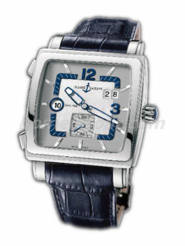 雅典243-92_601男表复杂功能机械腕表系列-黑色表带/表径42x42mm