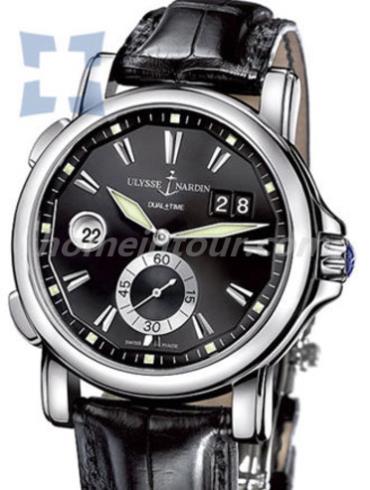 雅典243-55_99男表复杂功能机械腕表系列-黑色表带/表径43mm