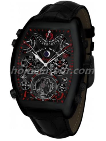 法穆兰8888_GSW_T_CCR_QPS_NR男表Aeternitas/Mega系列-黑色表带/表径42x61mm