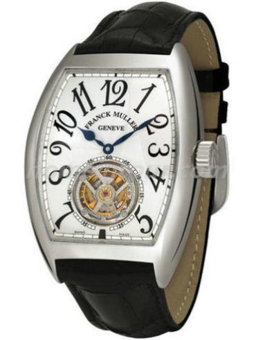 法穆兰8880_T男表Cintree Curvex系列-黑色表带/表径39.5x55.3mm