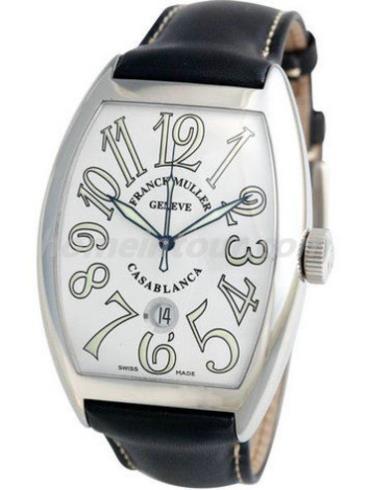 法穆兰8880_C_DT_White男表CASABLANCA系列-黑色表带/表径—mm