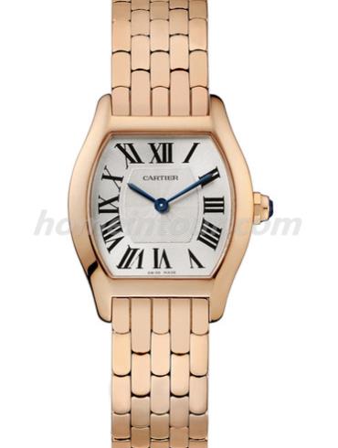 卡地亚W1556366男表Tortue系列-金色表带/表径39X31mm