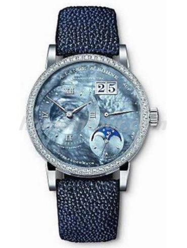 朗格819.049女表LANGE1系列-蓝色表带/表径36.8mm
