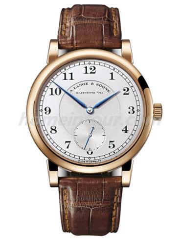 朗格233.032男表1815系列-棕色表带/表径40mm