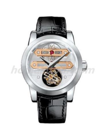 芝柏99810-53-000-BA6A男表GP 1966系列-黑色表带/表径45mm