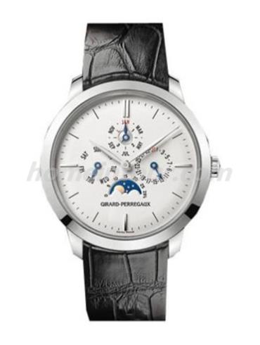 芝柏90535-53-131-BK6A男表GP 1966系列-黑色表带/表径40mm