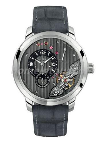 格拉苏蒂原创66-04-04-02-05男表Pano Classic 经典偏心系列-黑色表带/表径42mm