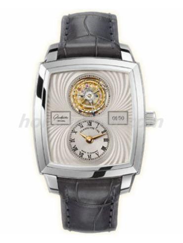 格拉苏蒂原创43-01-13-12-04男表Senator 参议员系列-黑色表带/表径36.3x40mm