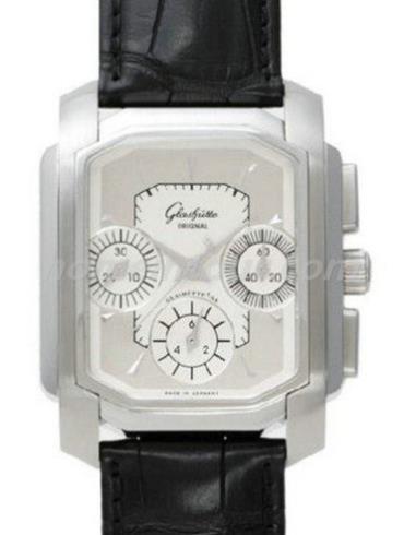 格拉苏蒂原创39-44-16-22-04男表Senator 参议员系列-黑色表带/表径—mm