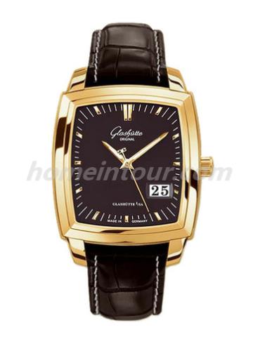 格拉苏蒂原创39-42-52-51-05男表Senator 参议员系列-黑色表带/表径—mm