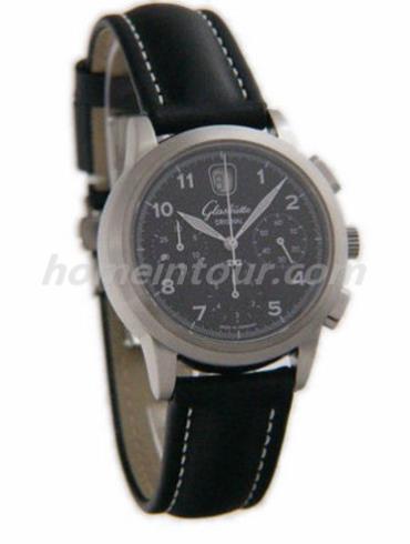 格拉苏蒂原创39-32-13-17-04男表Senator 参议员系列-黑色表带/表径39mm