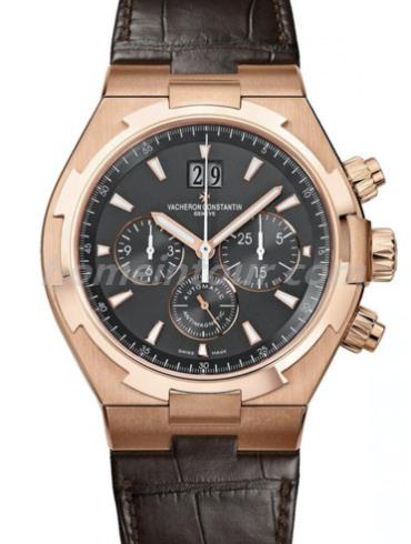 江诗丹顿49150_000R-9338男表Overseas纵横四海系列-黑色表带/表径42mm