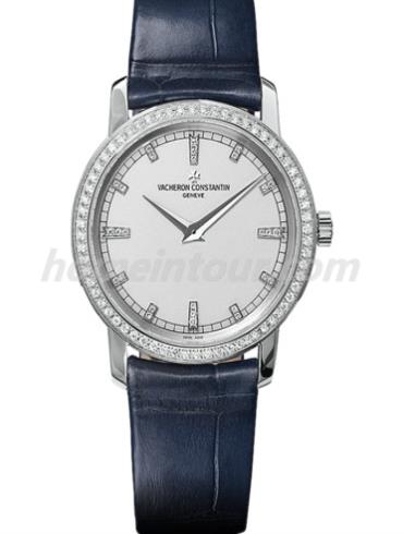 江诗丹顿47751_000G-9351男表Overseas纵横四海系列-白色表带/表径42mm