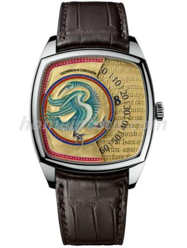 江诗丹顿7000S_000G-B003男表Métiers d’Art艺术大师系列-棕色表带/表径40x40.95mm