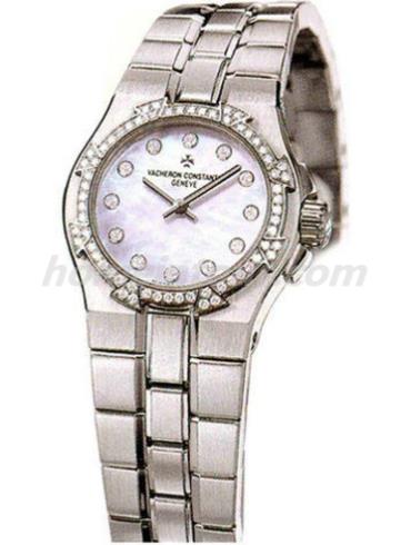 江诗丹顿16550_423A-8881女表Overseas纵横四海系列-银色表带/表径—mm