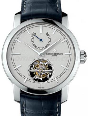 江诗丹顿89000_000P-9843男表PATRIMONY传承系列-深蓝色表带/表径42mm