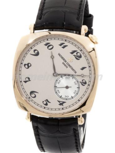 江诗丹顿82035_000J-9964男表Historiques历史名作系列-黑色表带/表径40mm