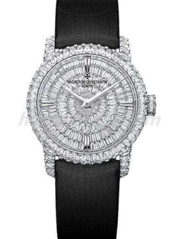 江诗丹顿25760_000G-9945女表PATRIMONY传承系列-黑色表带/表径30mm