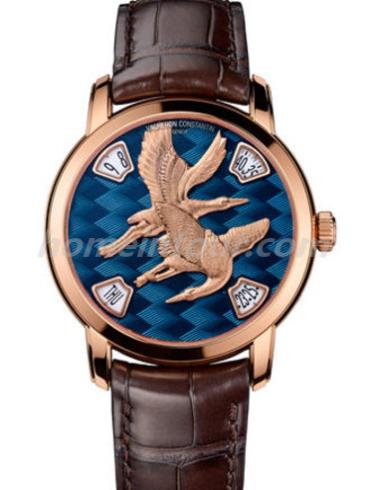 江诗丹顿86073_000R-B013男表MALTE马耳他系列-棕色表带/表径40mm