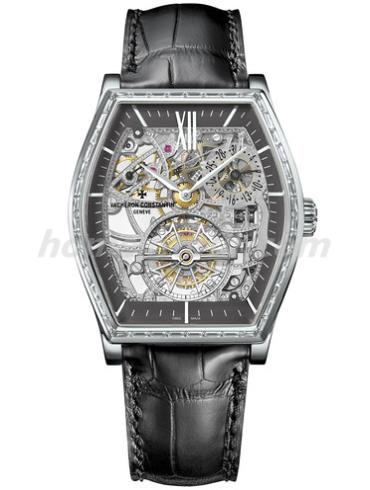 江诗丹顿30635_000P-9842男表MALTE马耳他系列-黑色表带/表径38 x 48mm