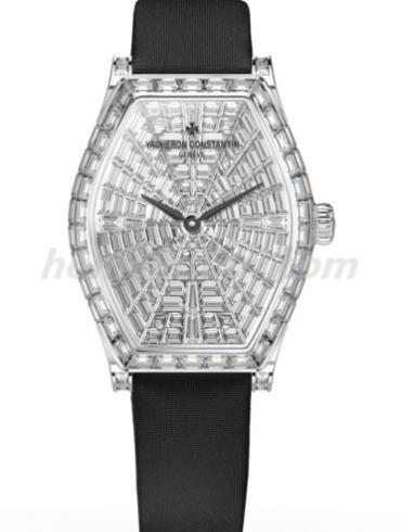 江诗丹顿81610_000G-B007女表MALTE马耳他系列-黑色表带/表径29.3 x 39.59mm