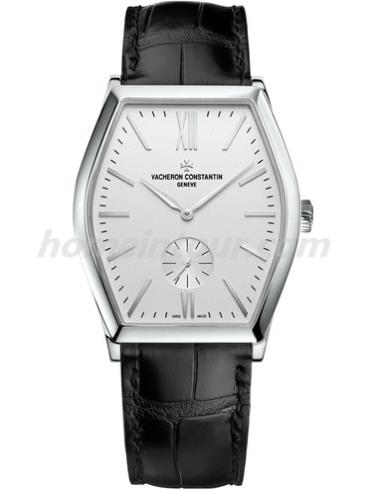 江诗丹顿82230_000G-9962男表MALTE马耳他系列-黑色表带/表径36.70x47.61mm